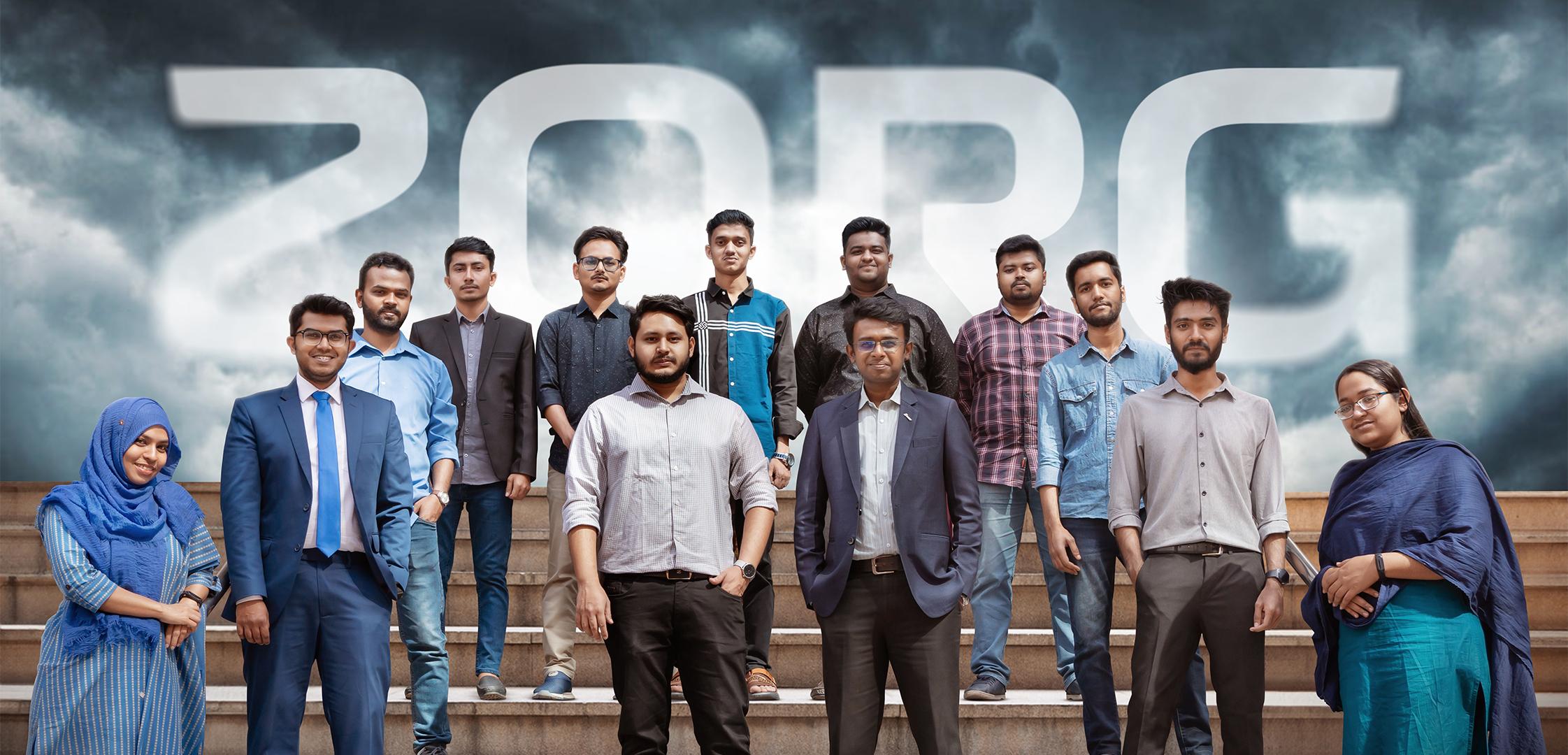 Team collaboration in modern office Premium website redesign for real estate company in UAE